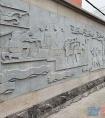 校园中国梦浮雕文化墙设计制作-石壁画
